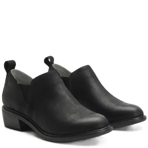 Alegria Merle Black Burnish Women's Dress Boot